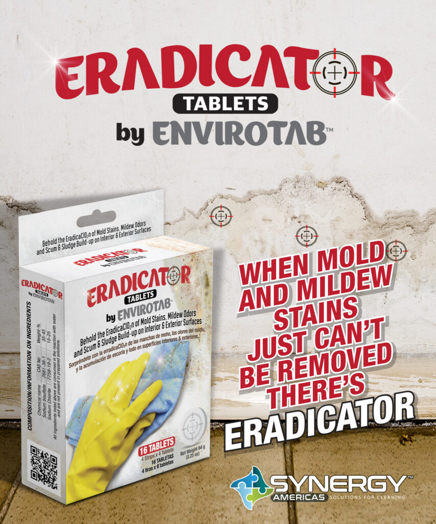 Envirotab [Mold & Mildew Stain] Eradicator Tablets - 16 x 4 gram Tablets