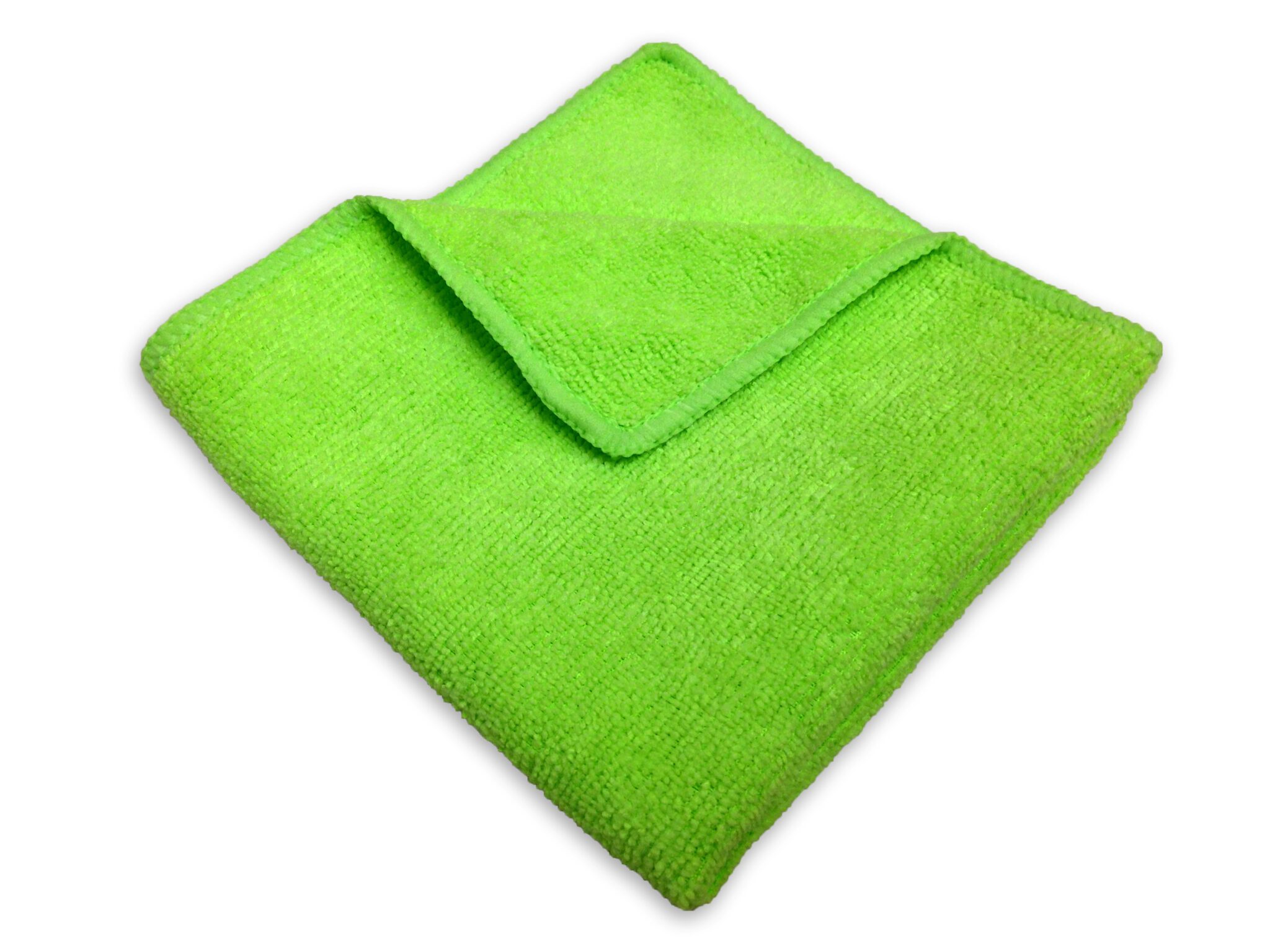 Microfiber Cloth, 12 x 12 x 300gsm, Green - Each or Pack