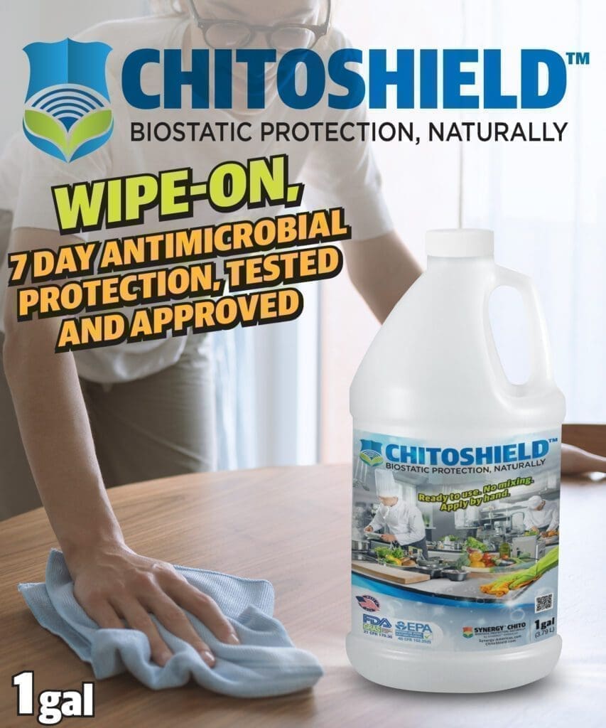 CHITOSHIELD BioStatic Sealer & Surface Treatment - 4 Gallon/Case