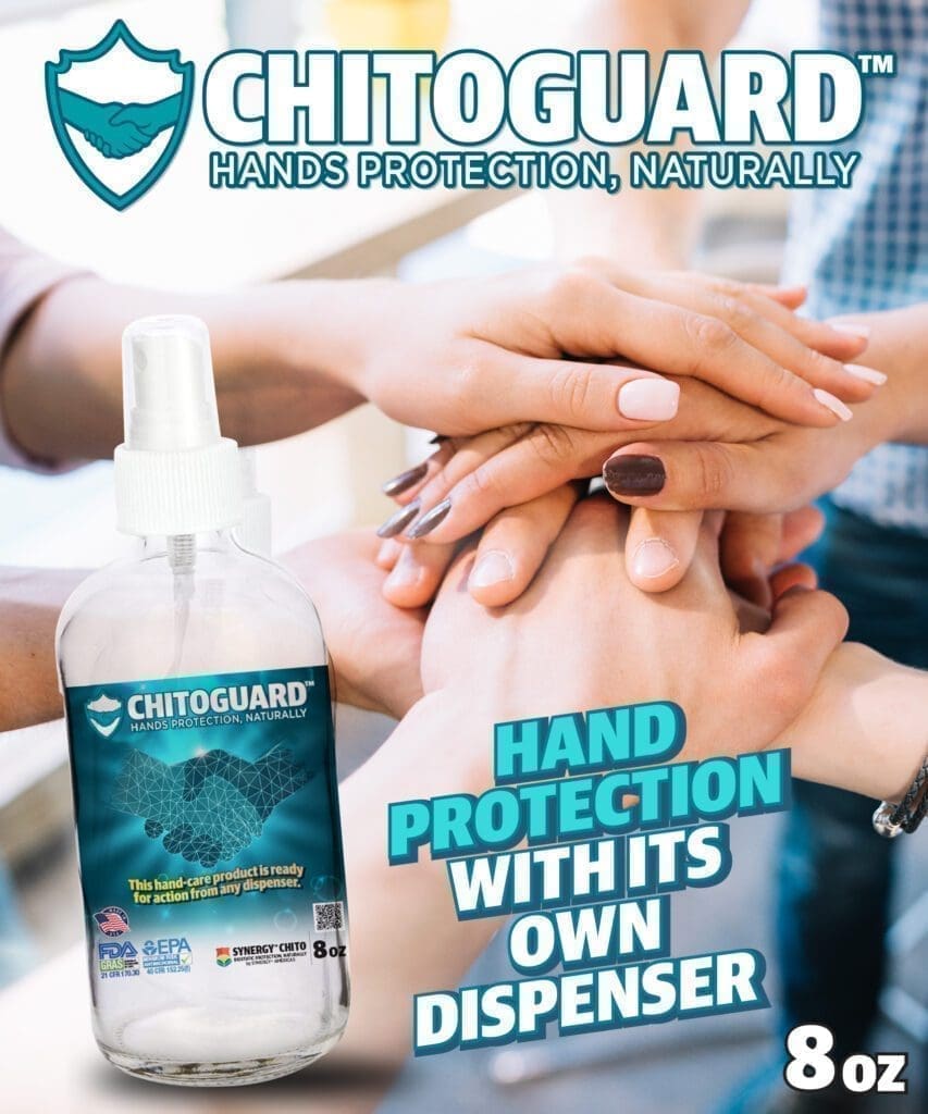 CHITOGUARD BioStatic 24 Hour Hand Protection - 12 x 8oz/Case