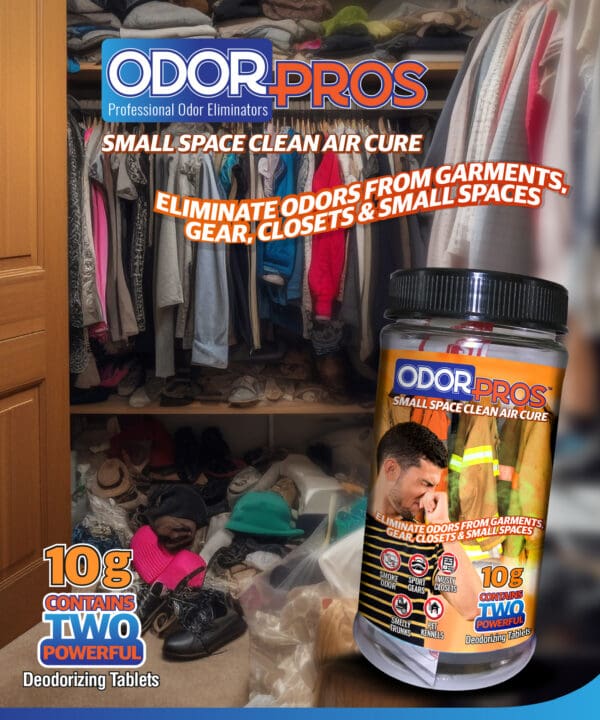 OdorPros Small Deodorizing Kit Store Panel