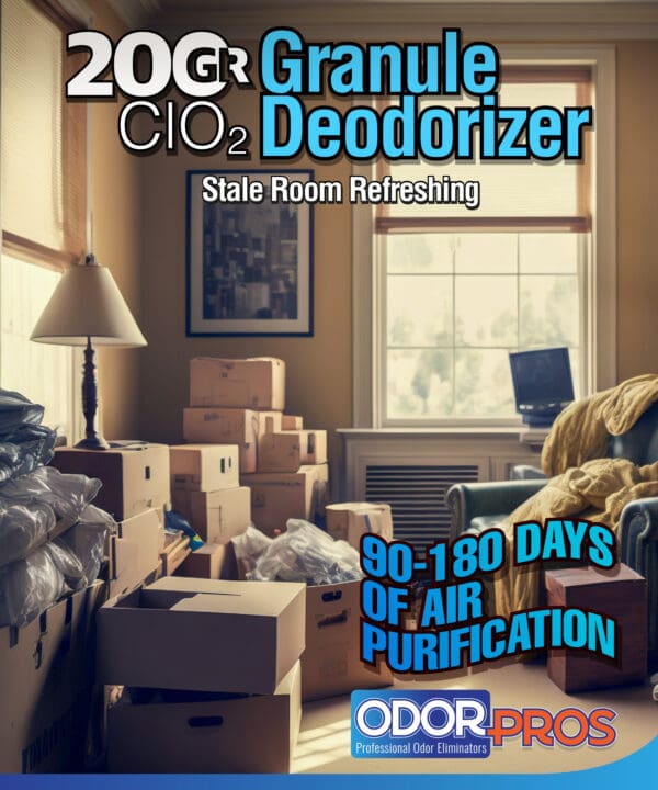 200g ClO2 Granule Pouch - Room Deodorizing